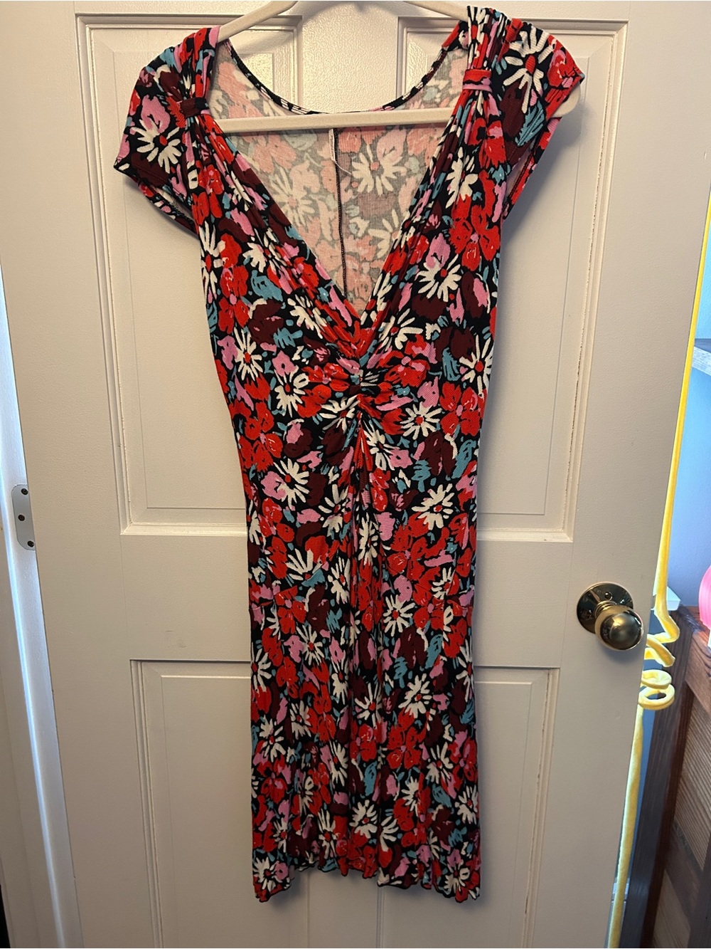 free people floral midi dress